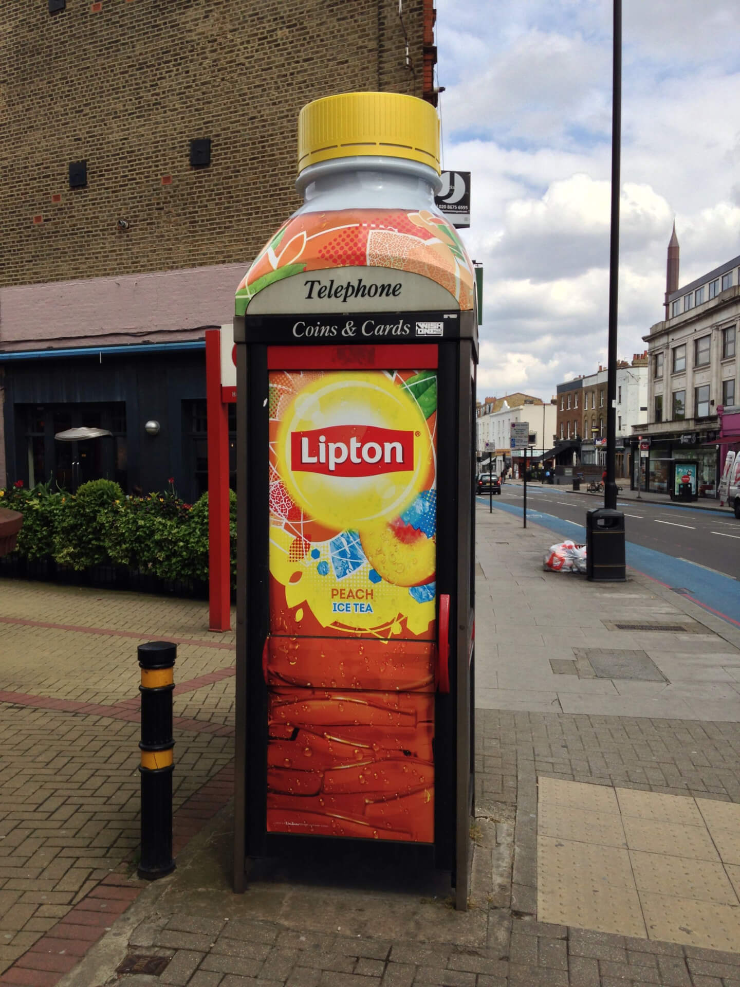 Lipton guerrilla marketing market burner