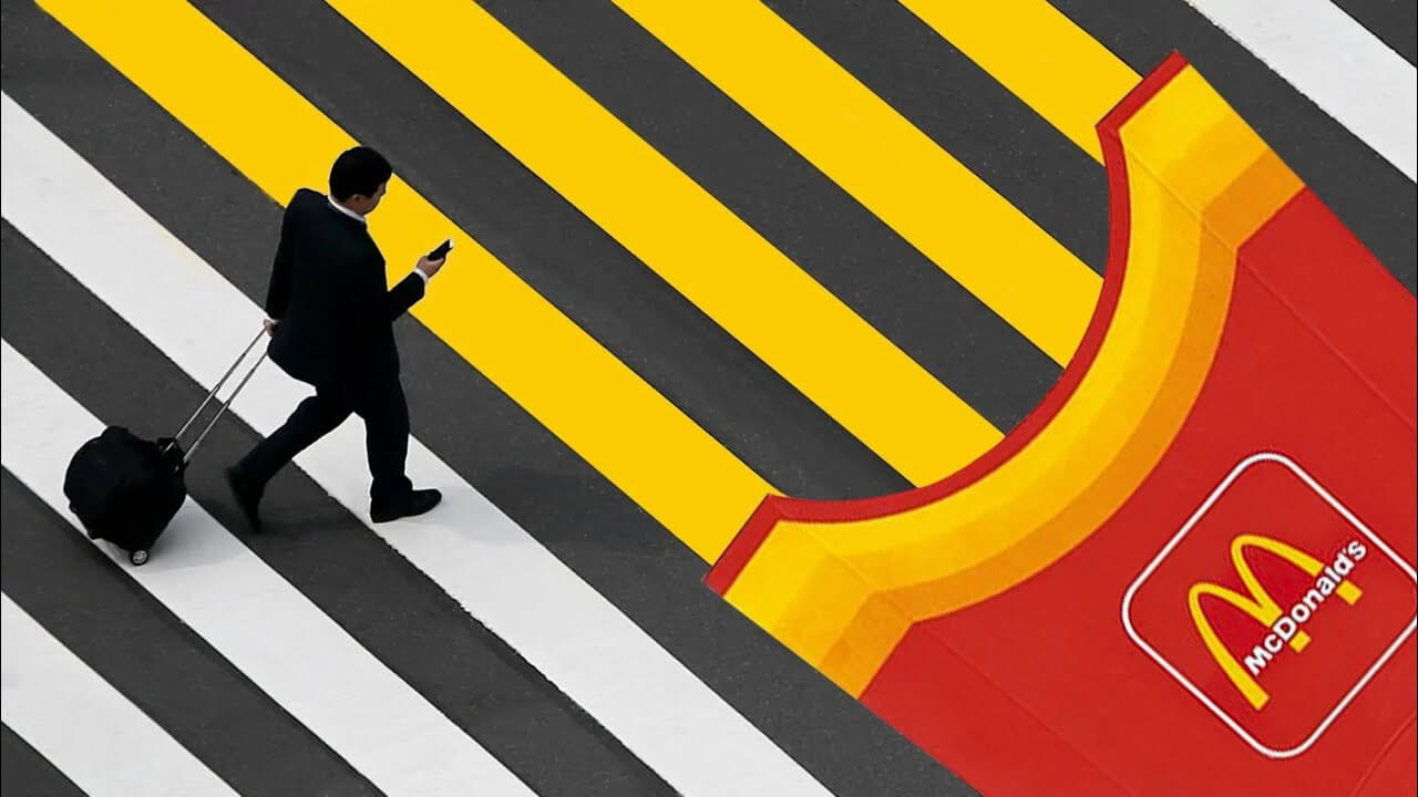 Mcdonald guerrilla marketing market burner